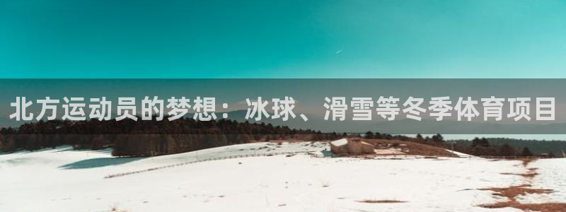 球客岛：北方运动员的梦想：冰球、滑雪等冬季体育项目