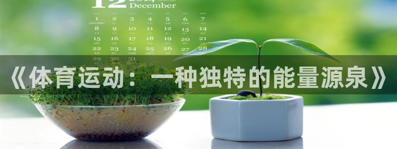 球客岛：《体育运动：一种独特的能量源泉》